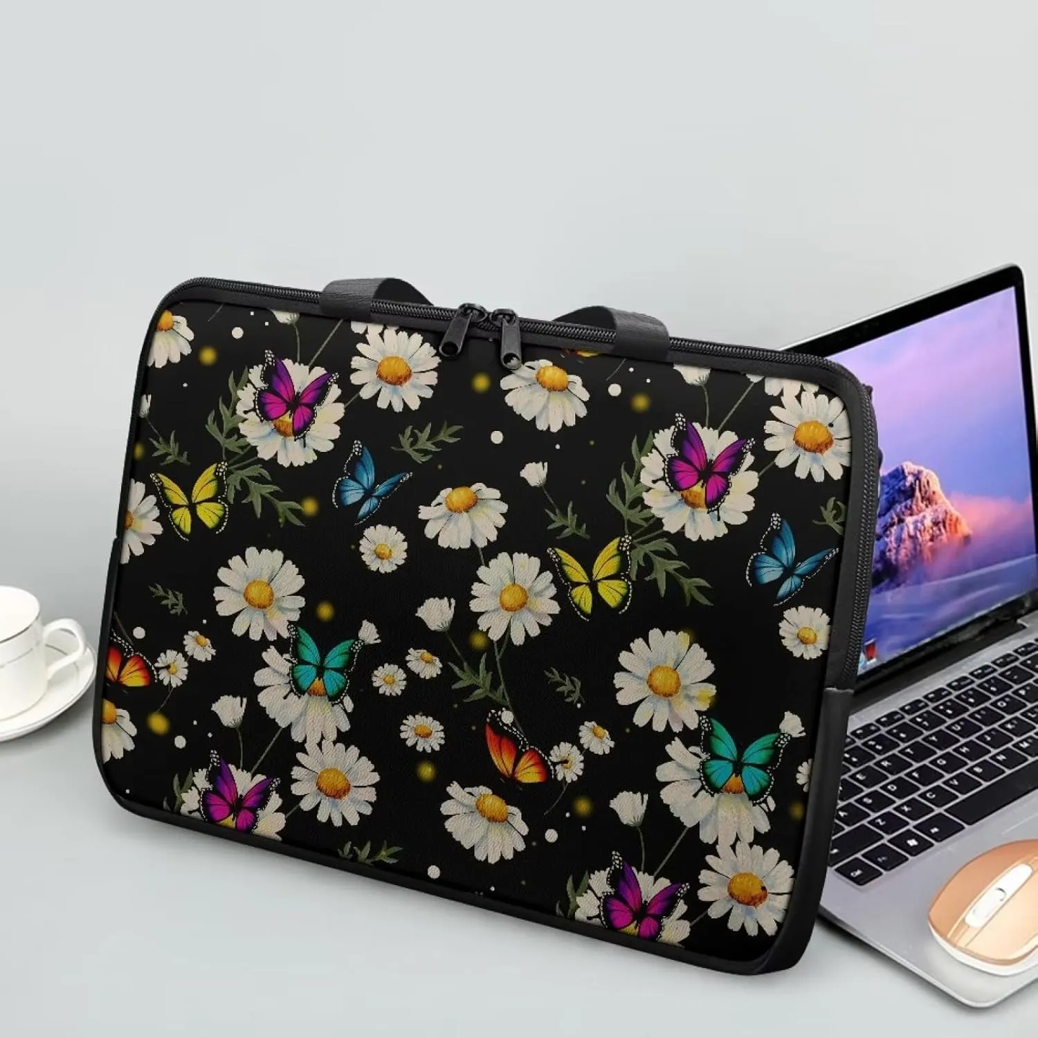 Slim Laptop Messenger Bags,Fashion Laptop Tote Bag for Women,Computer Bag for Men
