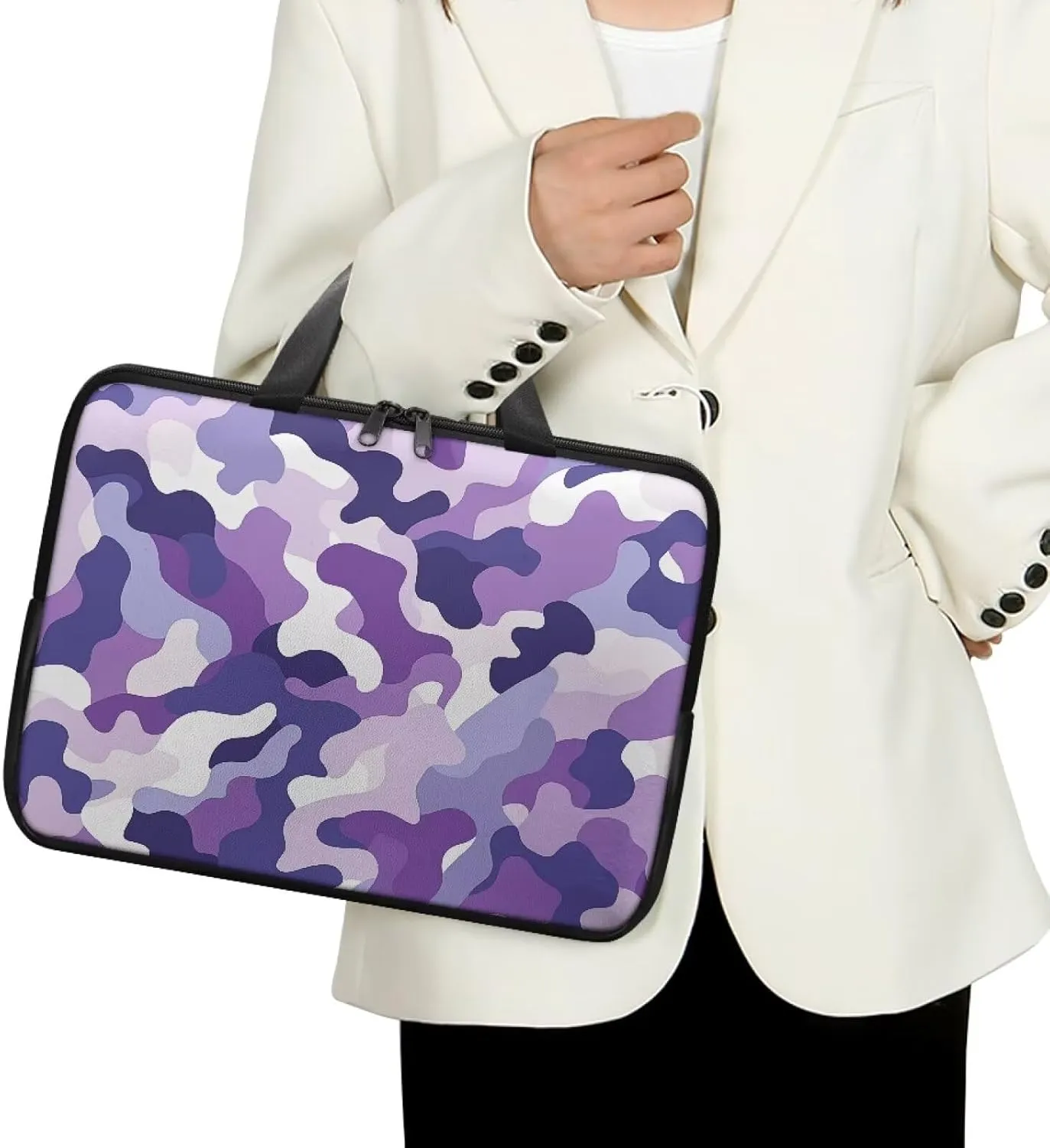 Slim Laptop Messenger Bags,Fashion Laptop Tote Bag for Women,Computer Bag for Men
