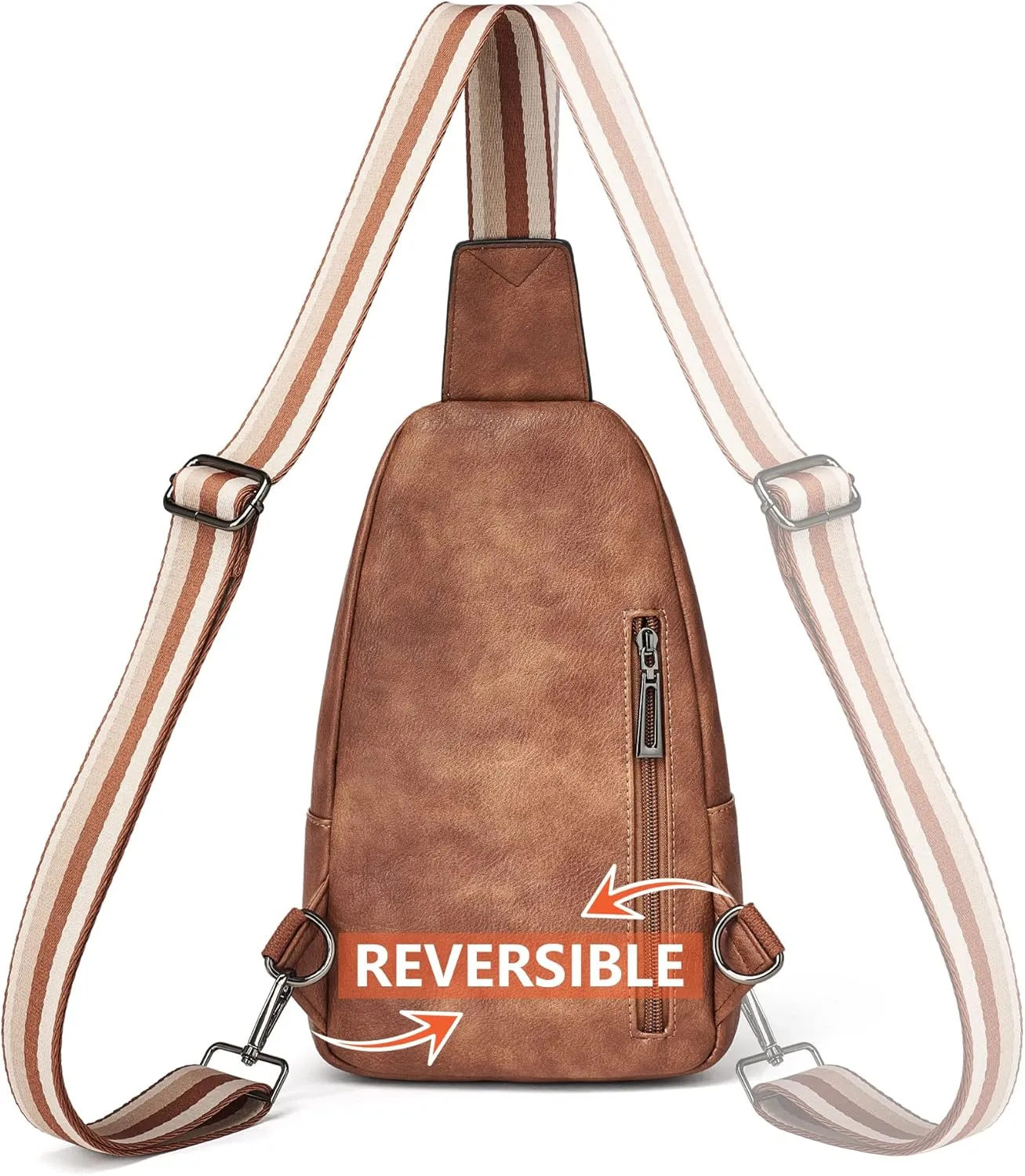 Sling Bag Crossbody Bags for Women Cross Body Fanny Packs Chest Sling Purses for Travel Shopping Leisure Sport