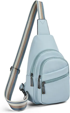 Sling Bag Crossbody Bags for Women Cross Body Fanny Packs Chest Sling Purses for Travel Shopping Leisure Sport