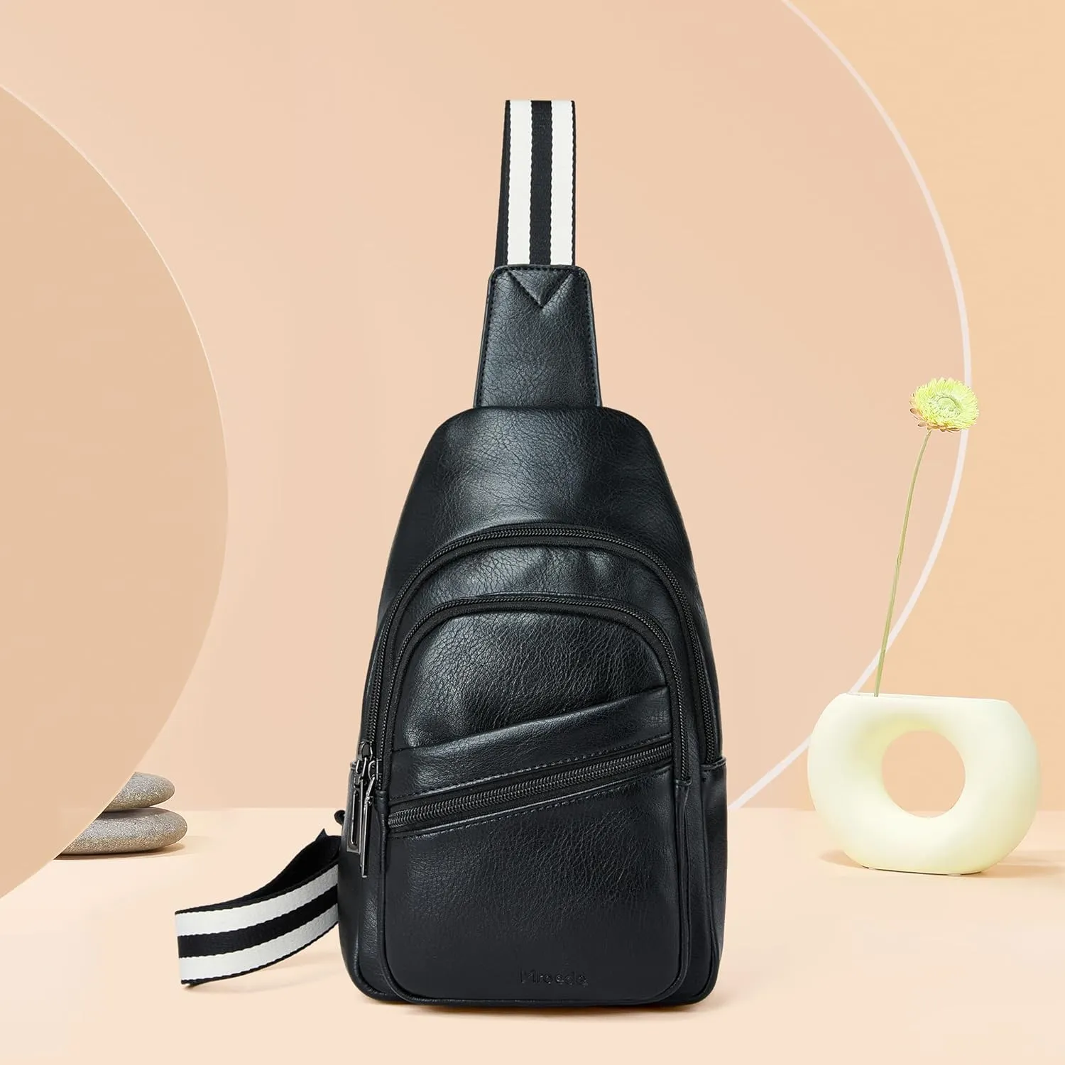 Sling Bag Crossbody Bags for Women Cross Body Fanny Packs Chest Sling Purses for Travel Shopping Leisure Sport