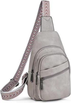 Sling Bag Crossbody Bags for Women Cross Body Fanny Packs Chest Sling Purses for Travel Shopping Leisure Sport