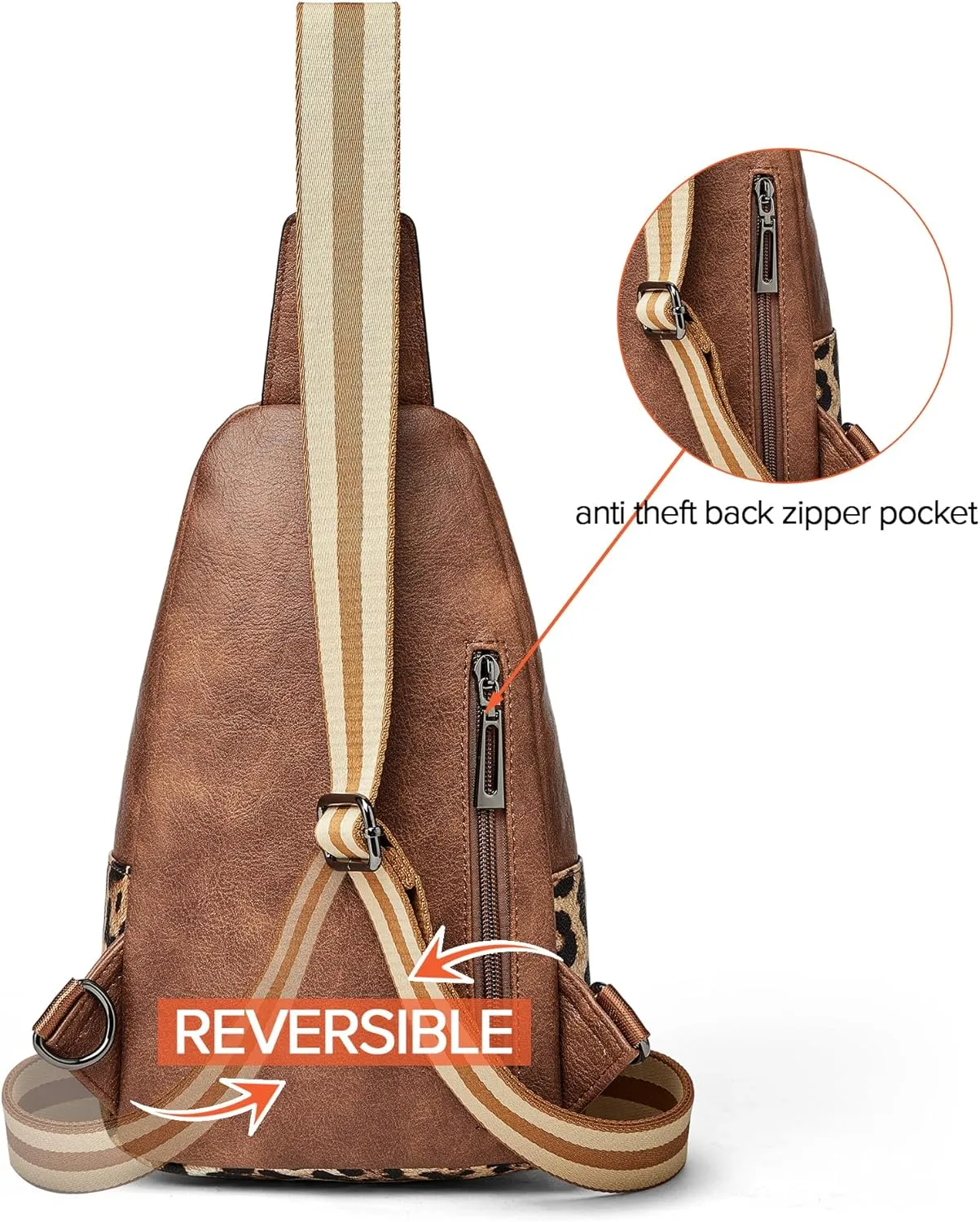 Sling Bag Crossbody Bags for Women Cross Body Fanny Packs Chest Sling Purses for Travel Shopping Leisure Sport