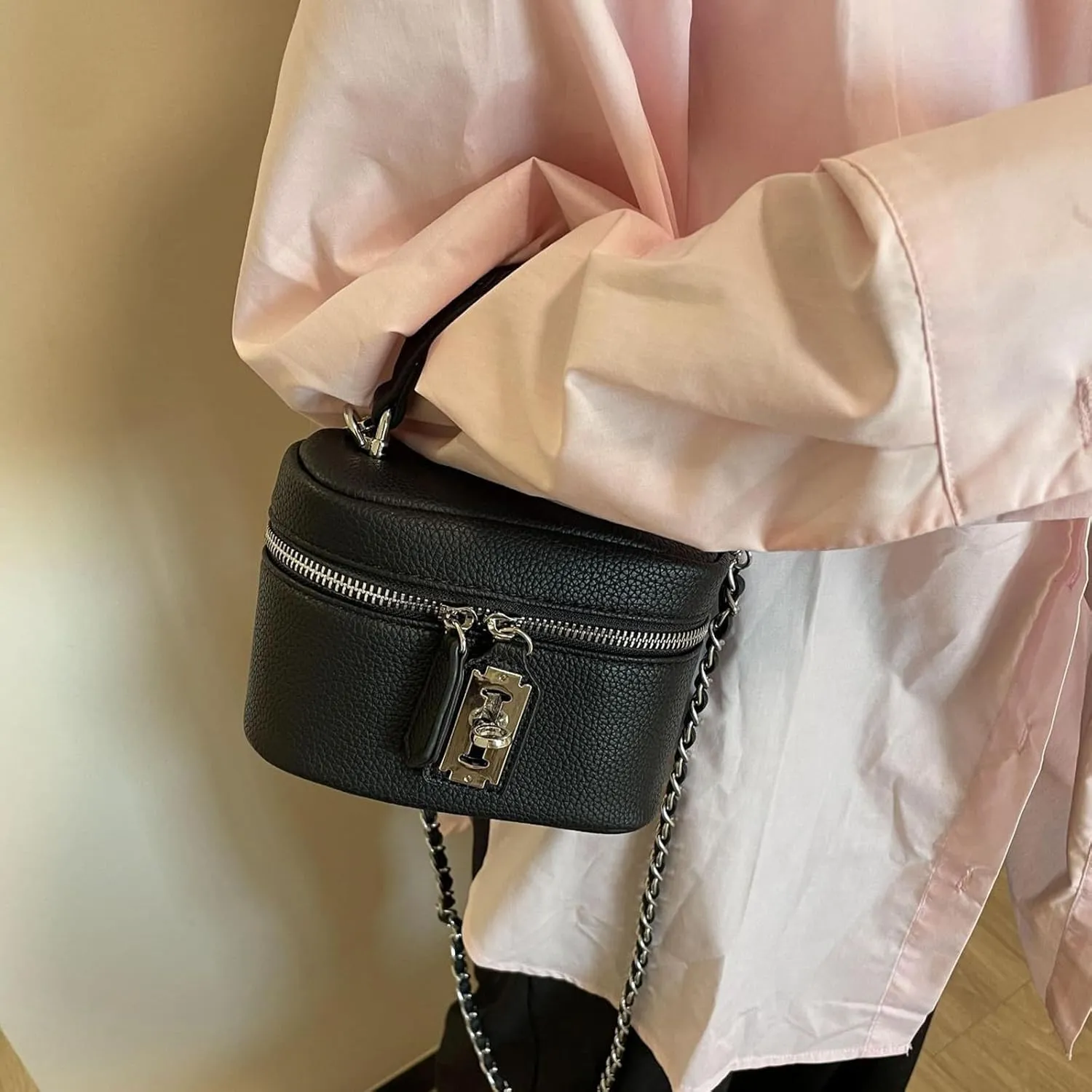 Small Bucket Bags for Women Vintage Crossbody Handbags Shoulder Bag Mini Square Box Trendy Women's Handbags