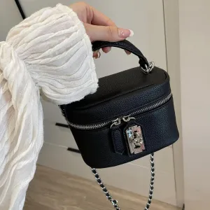 Small Bucket Bags for Women Vintage Crossbody Handbags Shoulder Bag Mini Square Box Trendy Women's Handbags