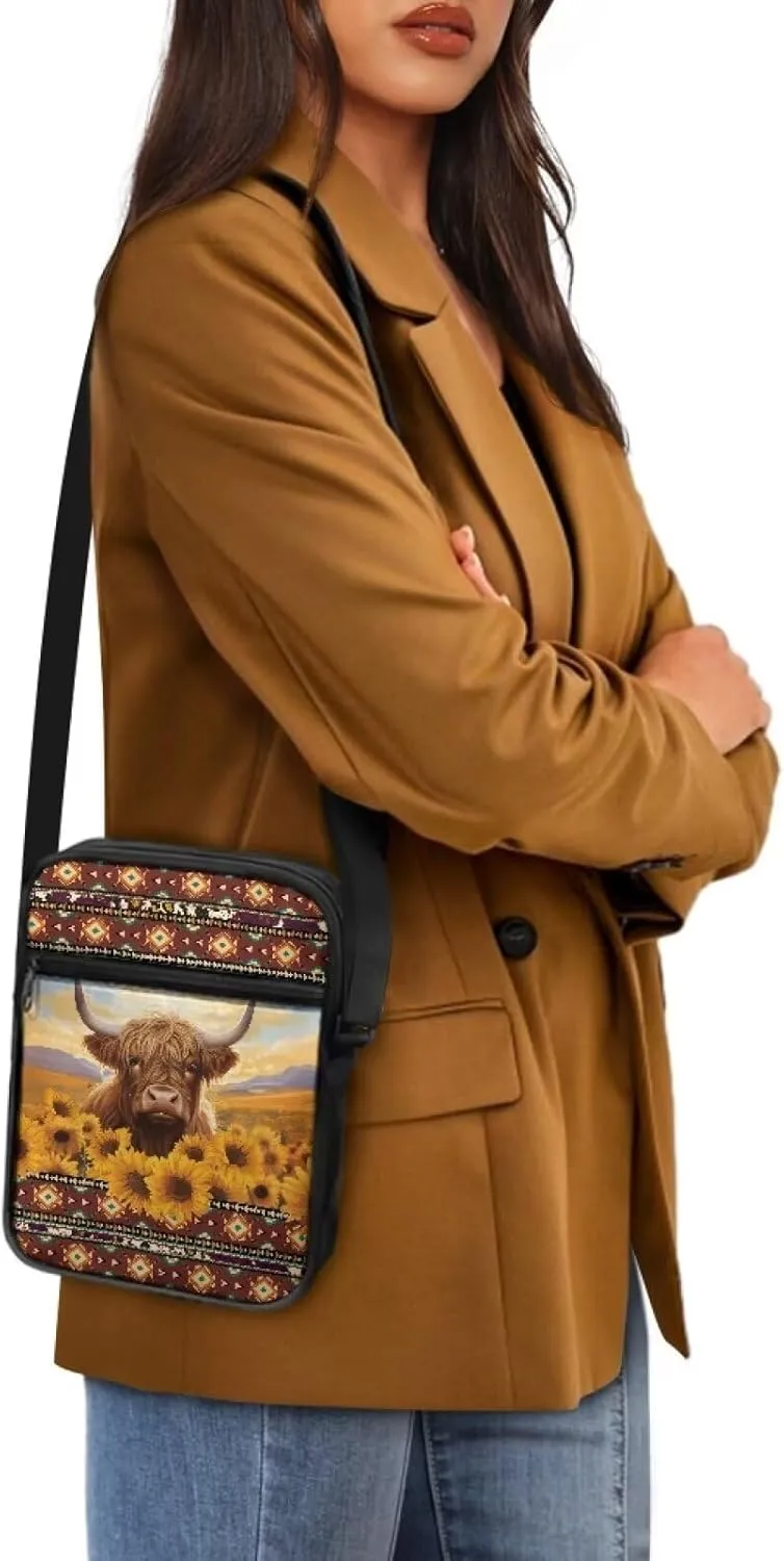 Small Messenger Bags Purses for Women Mini Crossbody Cell Phone Purse Wallet for Women and Men, Shoulder Bag