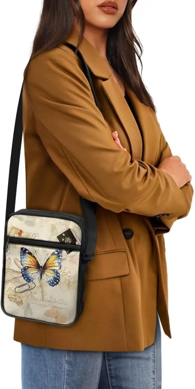 Small Messenger Bags Purses for Women Mini Crossbody Cell Phone Purse Wallet for Women and Men, Shoulder Bag