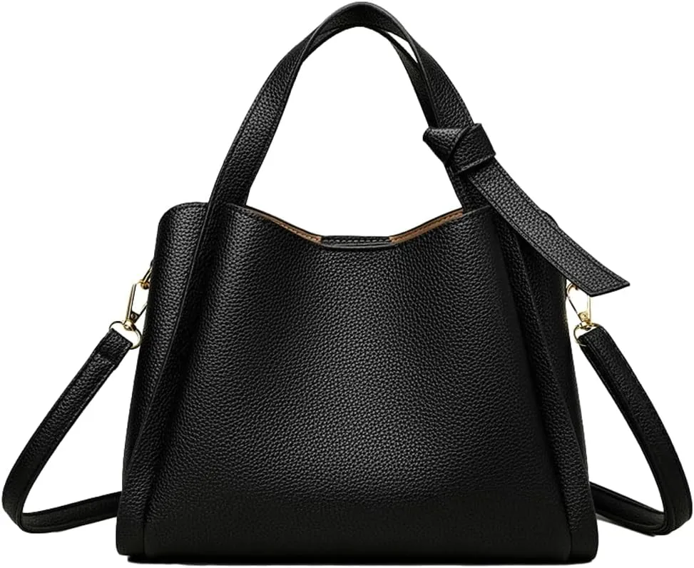 Soft Vegan Leather Bags Womens Versatile Cross Body Bags with Adjustable Straps Elegant Tote Bag for Daily Life