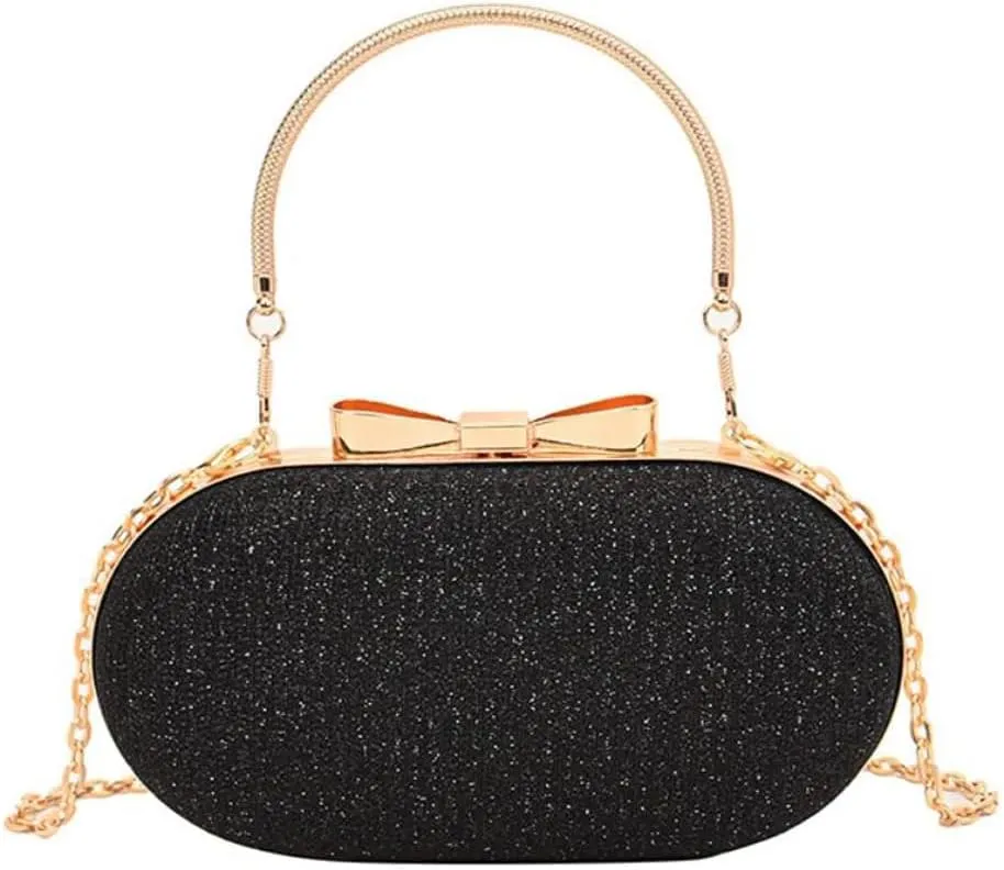 Sparkling Clutch Purses for Women Formal Rhinestone Lady Evening Bag Chain Shoulder Purse Wedding Party Prom Evening Handbags Shoulder Crossbody Bag