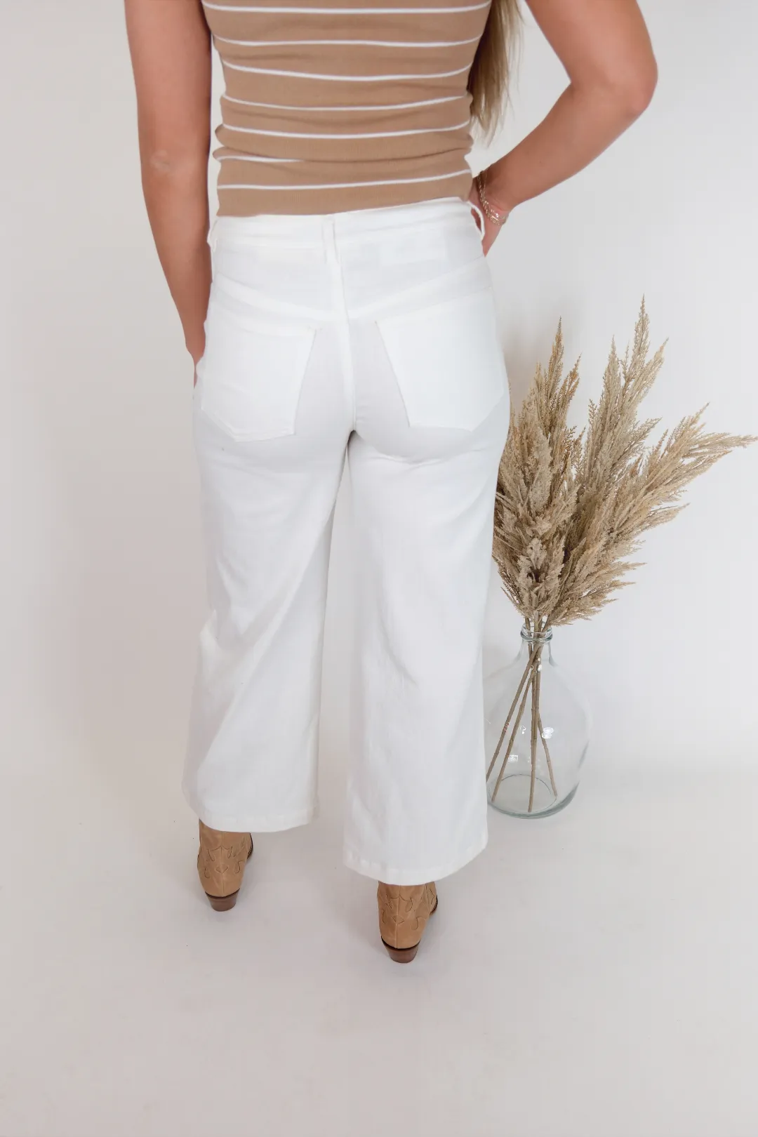 Spring Bliss Wide Leg Denim