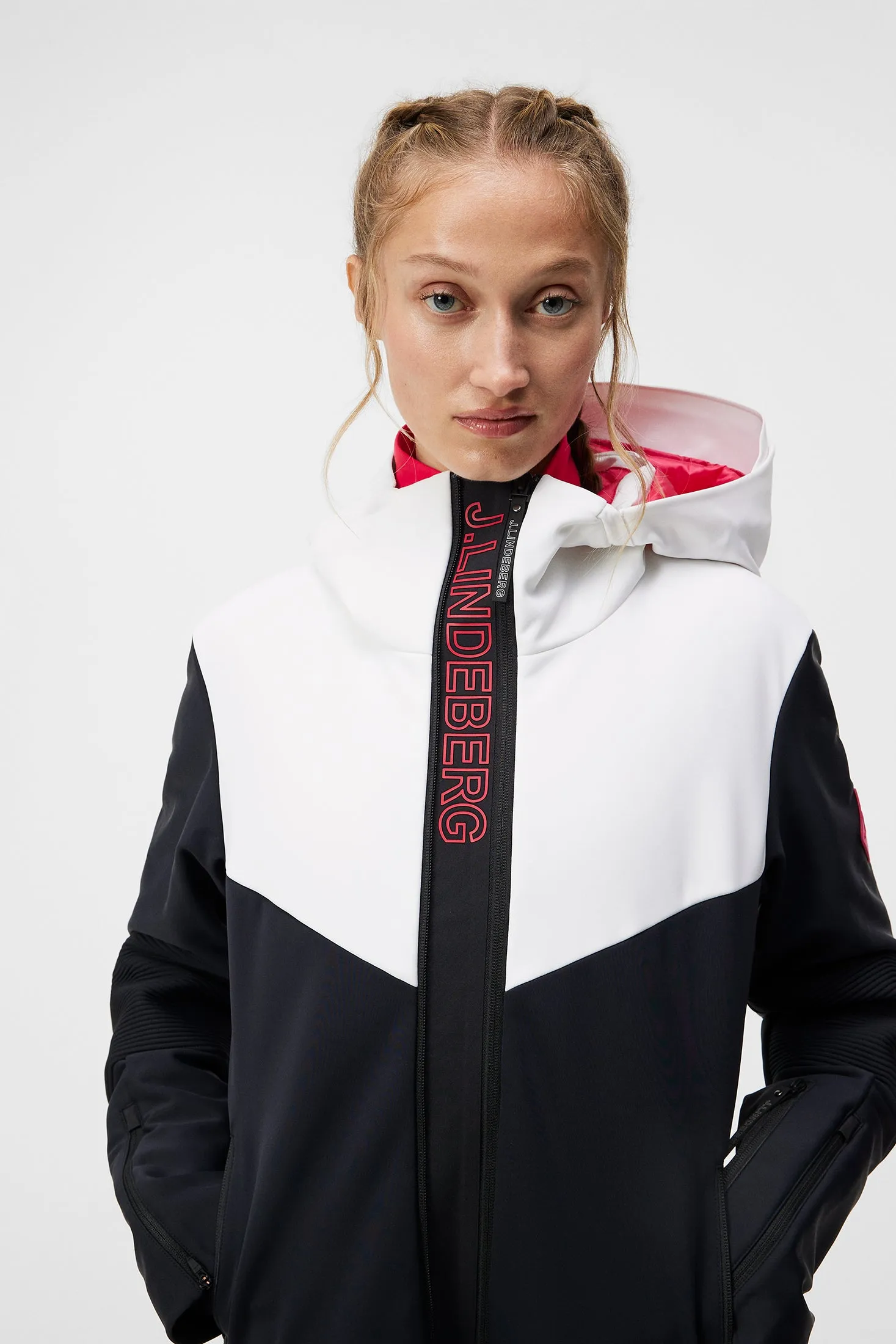 Stanford Hybrid Jacket / White
