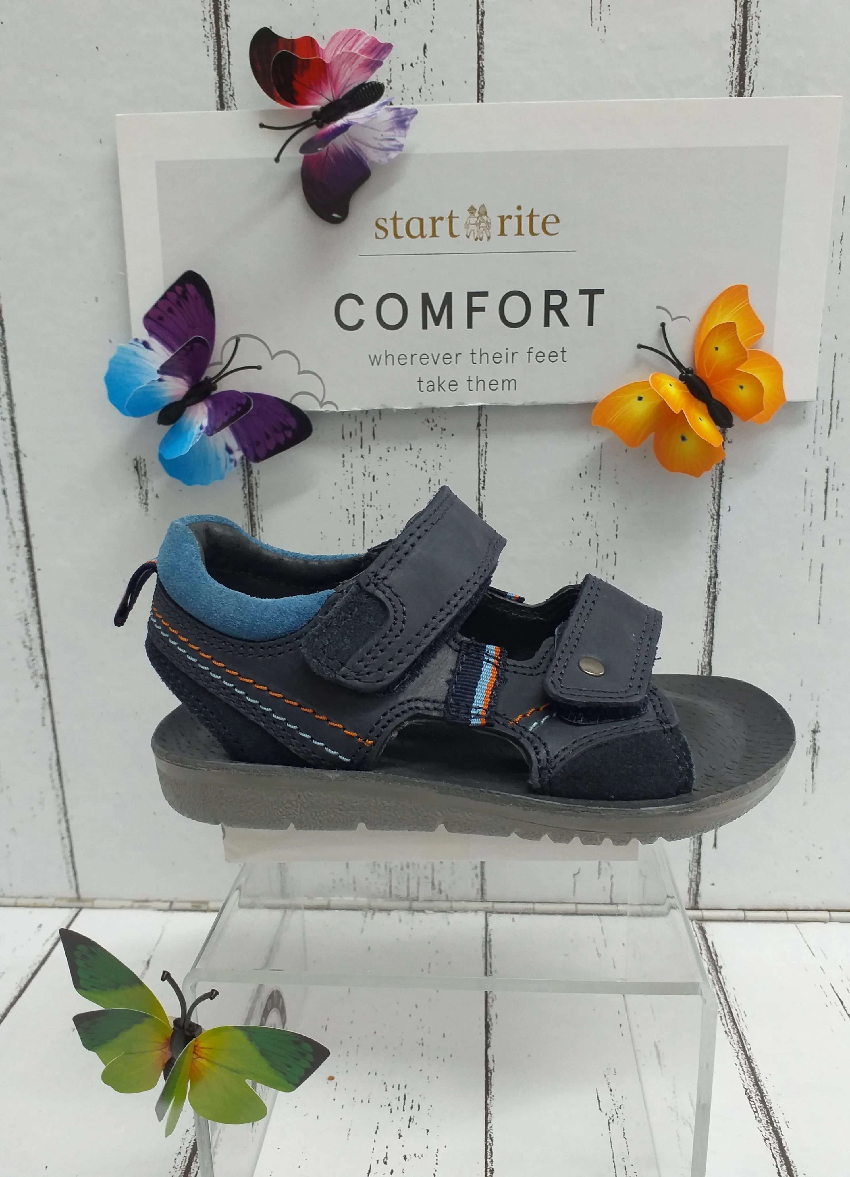 START-RITE - SR SOFT CALEB - 5098-9 -  SANDAL - Navy