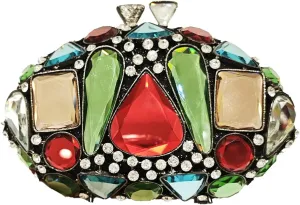 Stones Clutch Women Luxury Crystal Evening Bag Rhinestone Evening Bag for Party and Wedding Unique Evening Bags