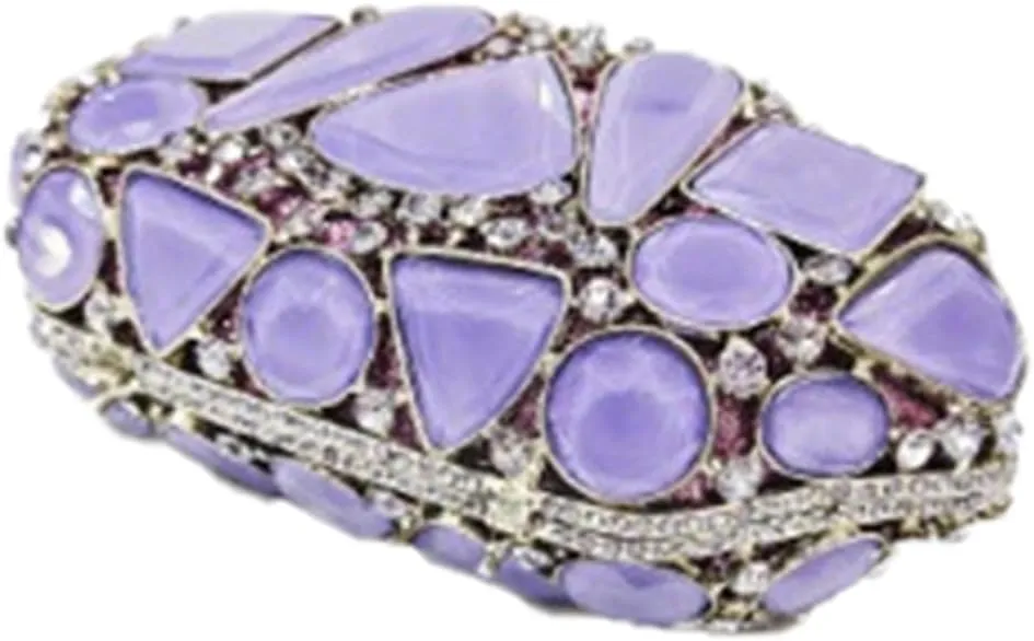 Stones Clutch Women Luxury Crystal Evening Bag Rhinestone Evening Bag for Party and Wedding Unique Evening Bags