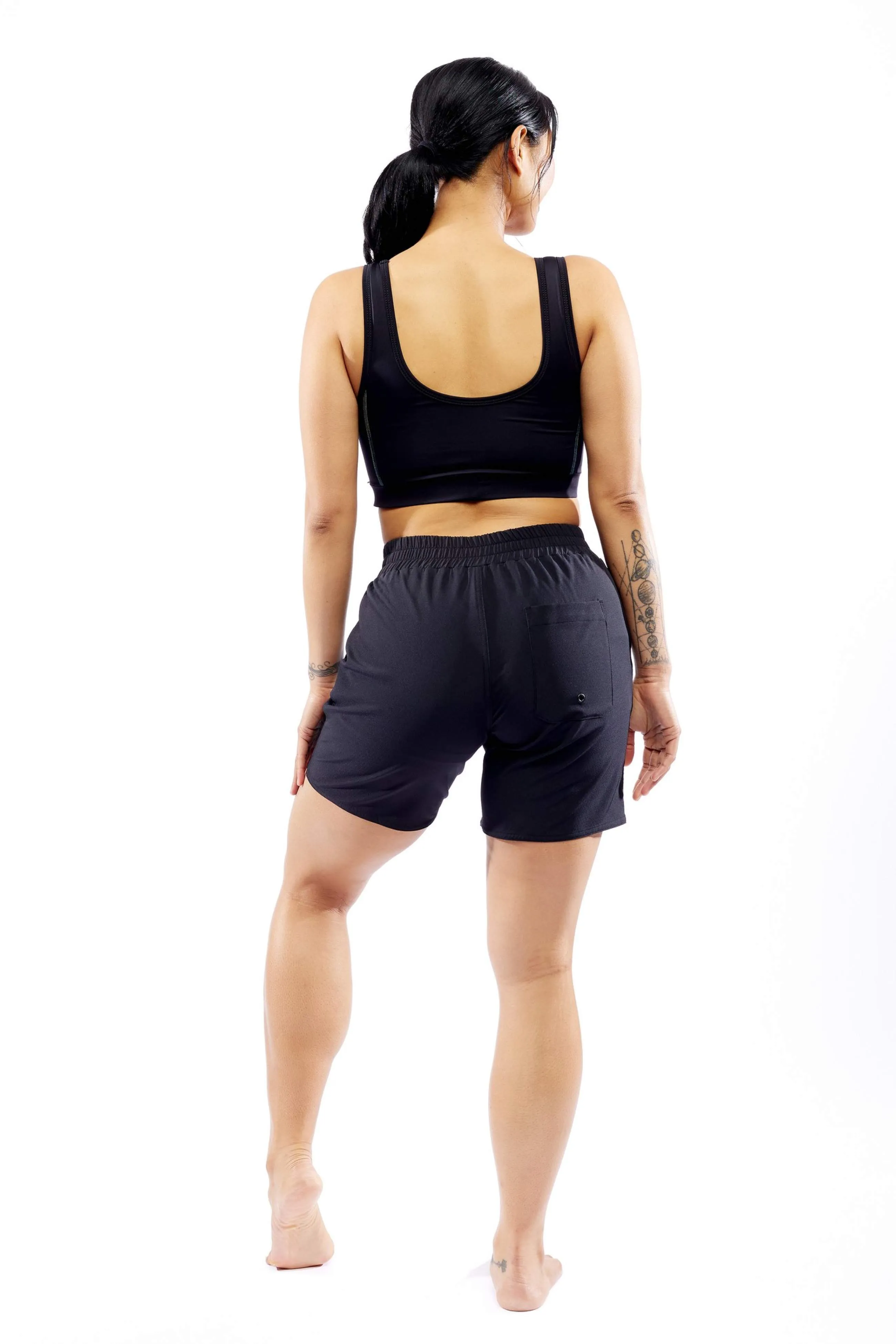 Swim Sport Top LC - Black Ombre