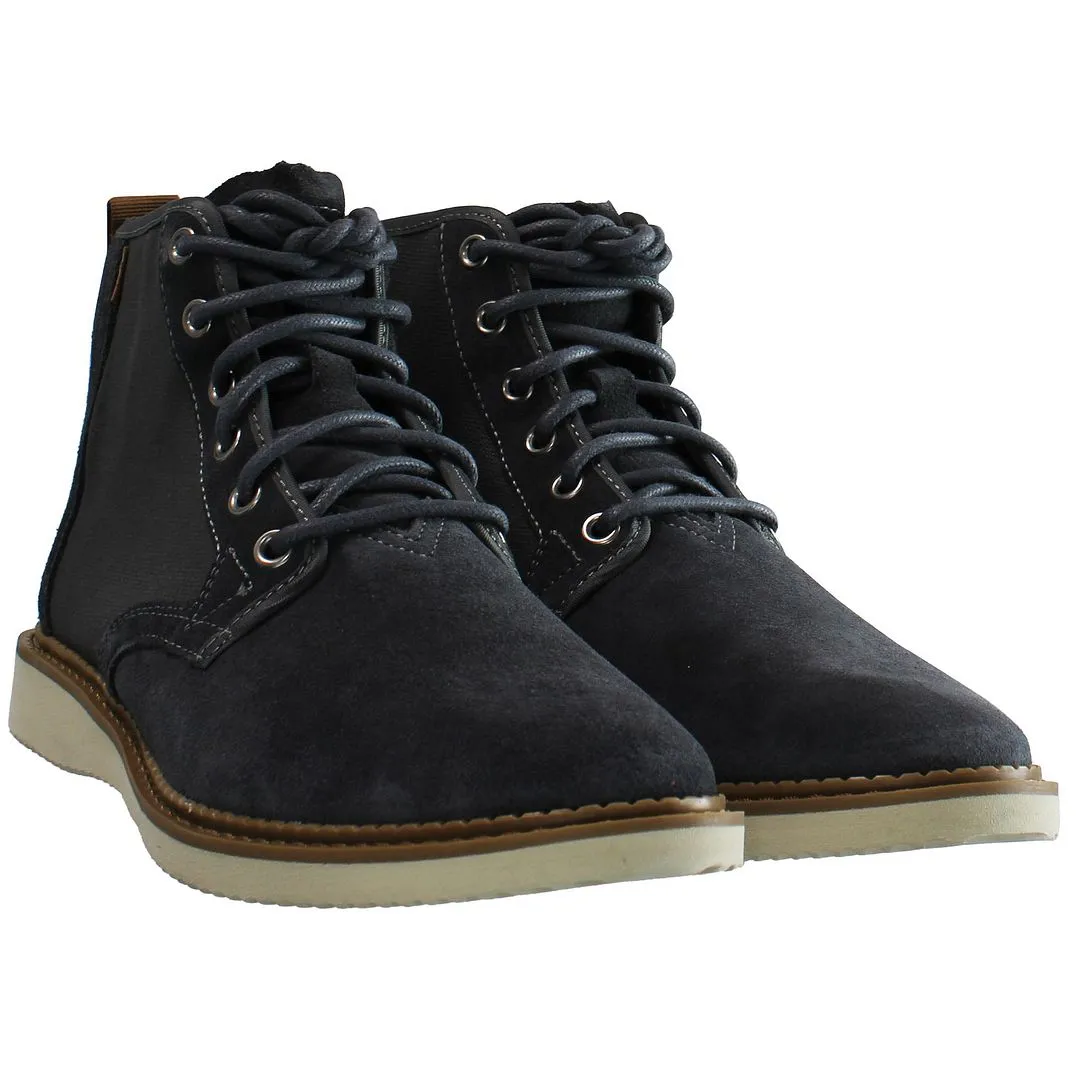 Toms Porter Mens Navy Boots