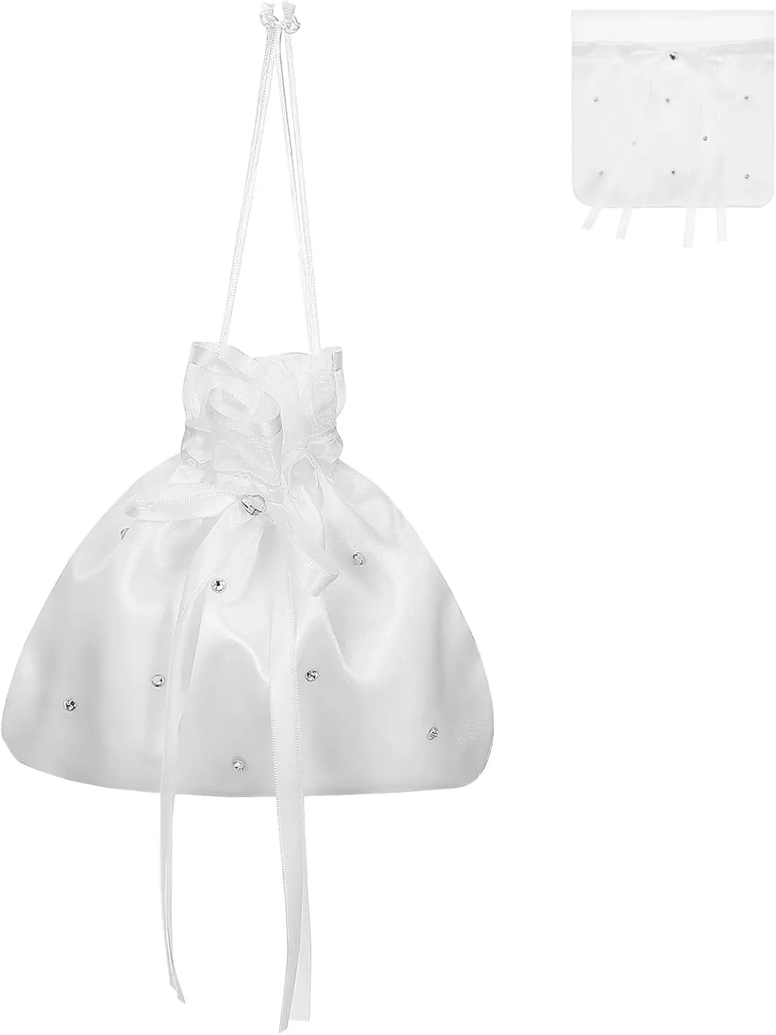 TOYANDONA Bride Handbag Bridal Handbags Wedding Favor Bag Elegant Bridal Clutch Purse