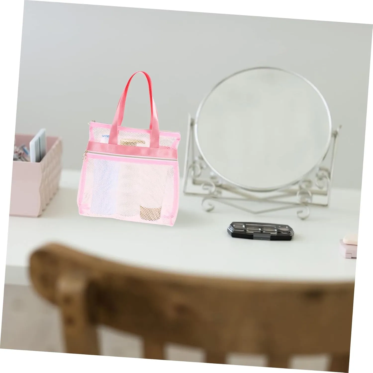 Travel Toiletry Bag Clear Travel Makeup Bag Travel Bag Summer Essentials Clear Make up Bag Traveling Makeup Bag Clear Handbags Transparent Makeup Bag Organizer Outdoor Nylon Miss