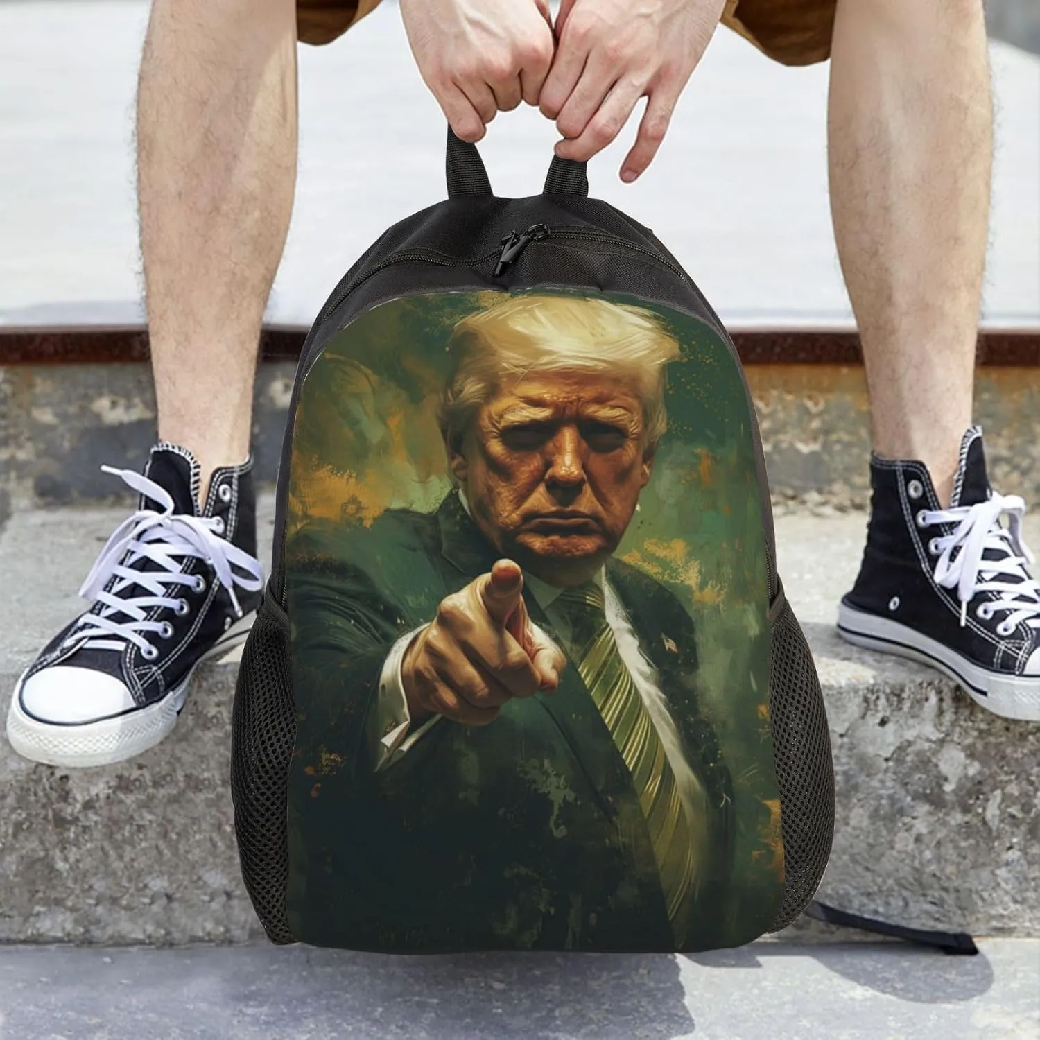 Trump Choose You Backpack Waterproof Anti Theft Durable Light Laptop Bag Backpacks For Women Men Travel Gym Backpack