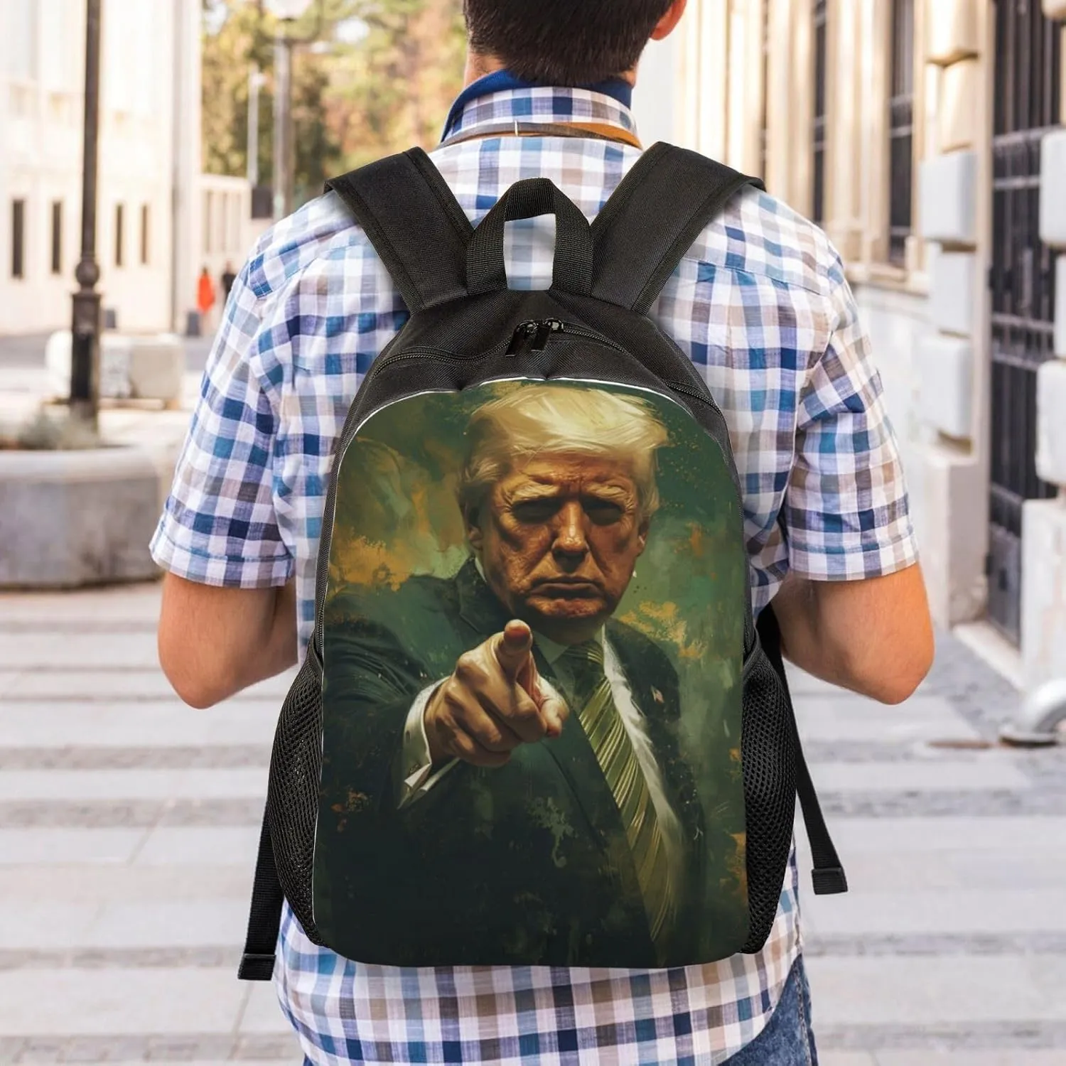 Trump Choose You Backpack Waterproof Anti Theft Durable Light Laptop Bag Backpacks For Women Men Travel Gym Backpack