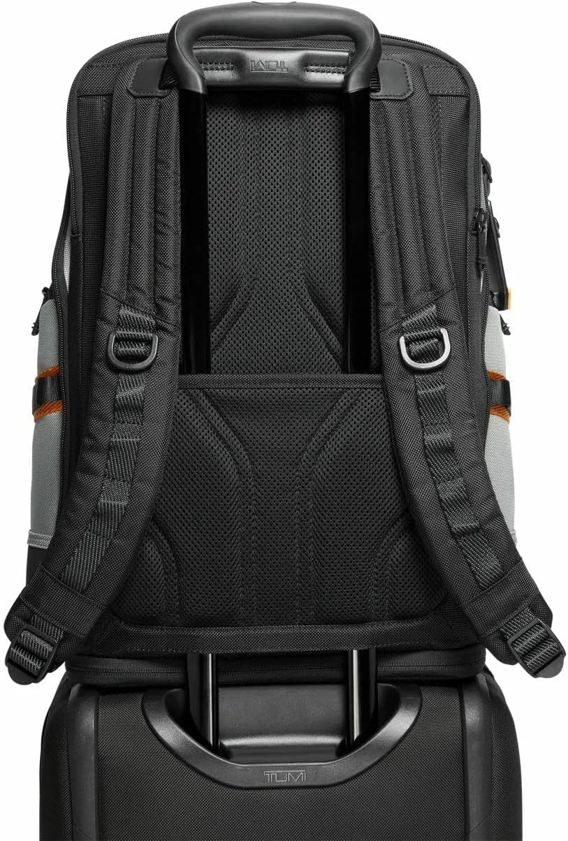 TUMI - Alpha Bravo Nomadic Backpack - Durable Carry On Backpack - 18.8" X 15.0" X 9.0" - Fits up to 15" Laptop - Steel