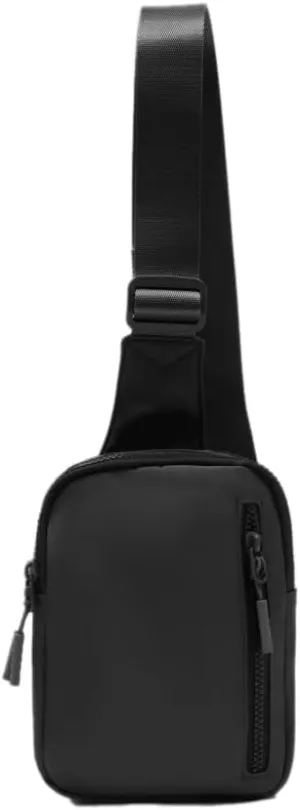 VAKAER Small Crossbody Bag Purse Womens Sling Bag Daypack Backpack with Convertible Adjustable Strap for Travel Hiking (Black)