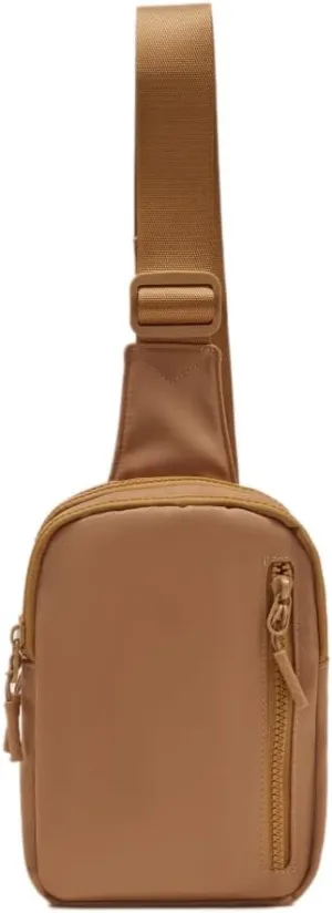 VAKAER Small Crossbody Bag Purse Womens Sling Bag Daypack Backpack with Convertible Adjustable Strap for Travel Hiking (Camel)