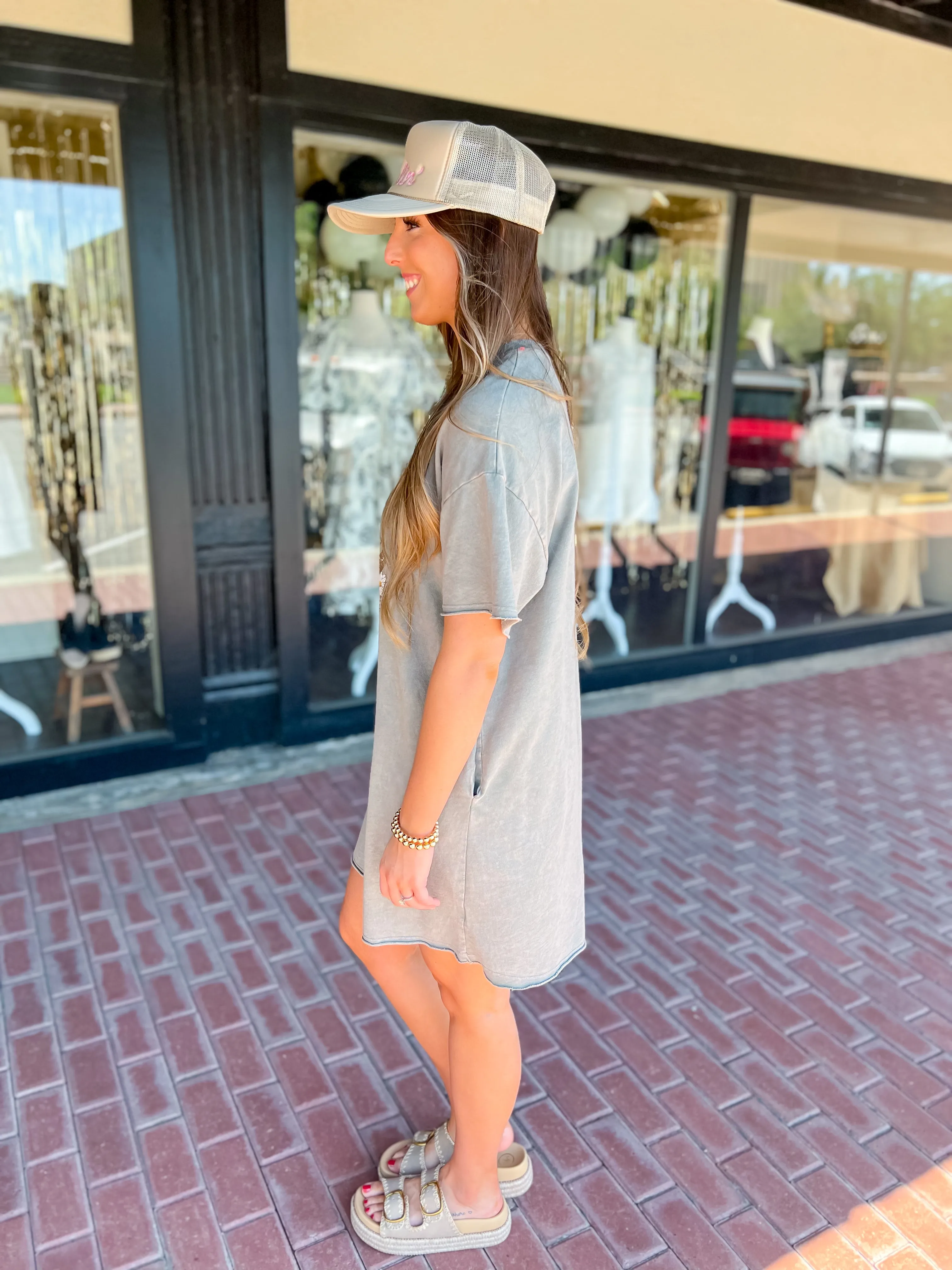 Wild West Graphic Midi Dress
