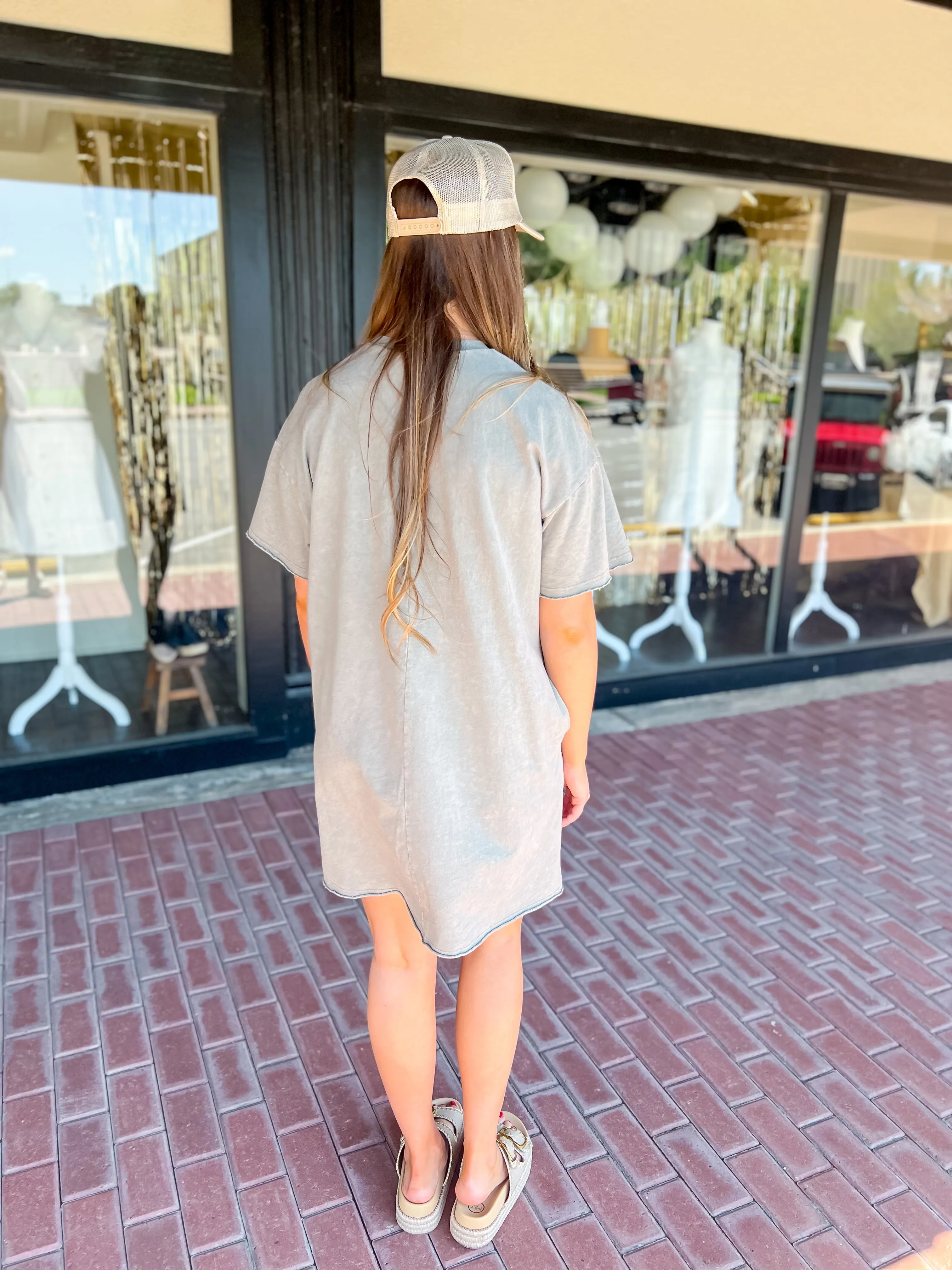 Wild West Graphic Midi Dress