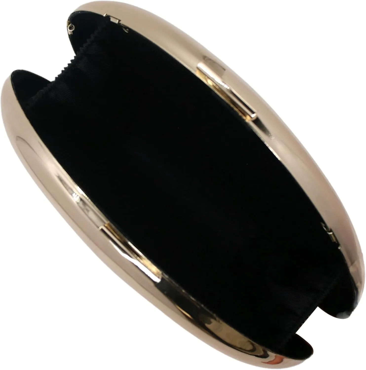 Women Sparkly Acrylic Clutch Unique Shape Metallic Handbag Fancy Evening Bags for Party Prom