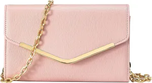 Women's Evening Bag Envelope Clutch Purse Handbag Detachable Chain Crossbody Bag for Women Wedding Party Shoulder Bag