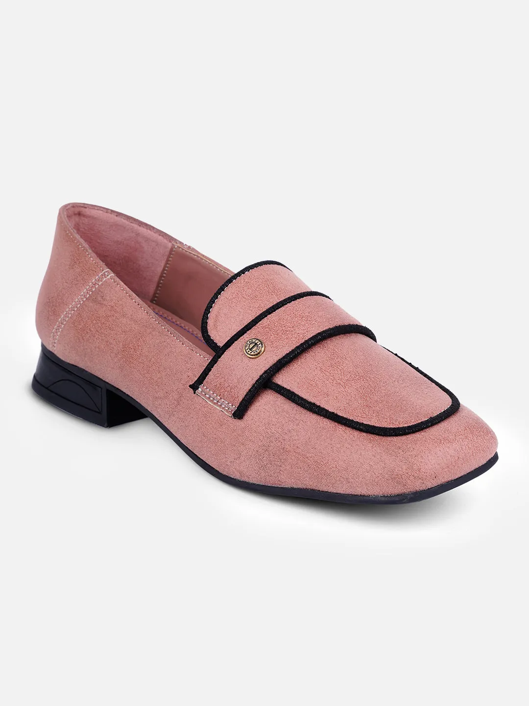 Women's Pink Casual Slip On (IU2010)