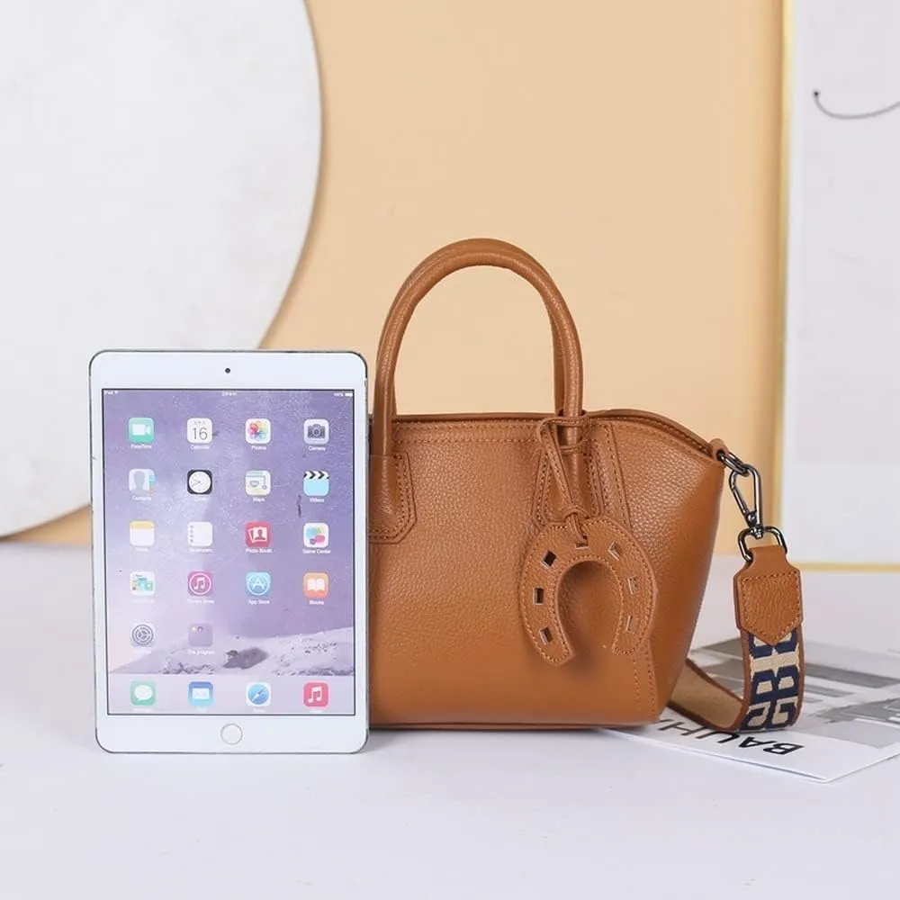 Women's Tote Handbag Genuine Cow Leather Design Shoulder Bag Purses Unique Shoulder Bags Hobo Handbags