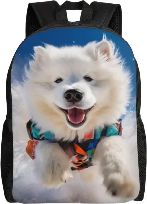 Xerial Cute Dog Backpack Waterproof Anti Theft Durable Light Laptop Bag Backpacks For Women Men Travel Gym Backpack