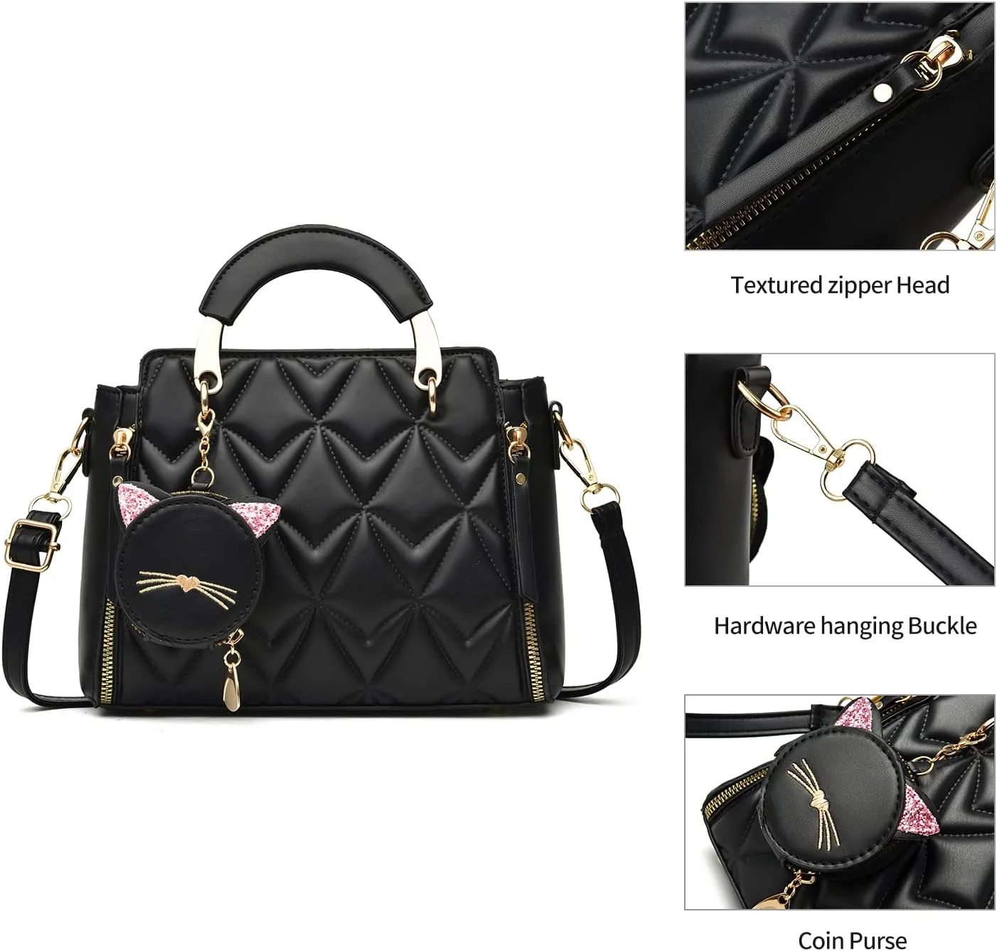 Xiaoyu Fashion Purses and Handbags for Women Ladies Crossbody Bags Top Handle Satchel Shoulder Bags Small Totes