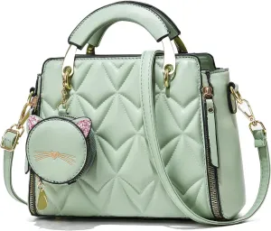 Xiaoyu Fashion Purses and Handbags for Women Ladies Crossbody Bags Top Handle Satchel Shoulder Bags Small Totes