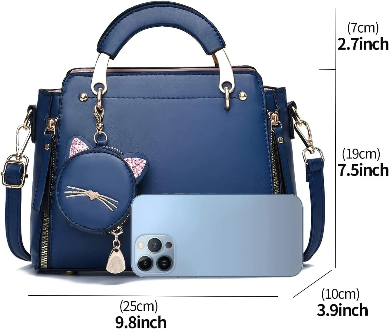 Xiaoyu Fashion Purses and Handbags for Women Ladies Crossbody Bags Top Handle Satchel Shoulder Bags Small Totes