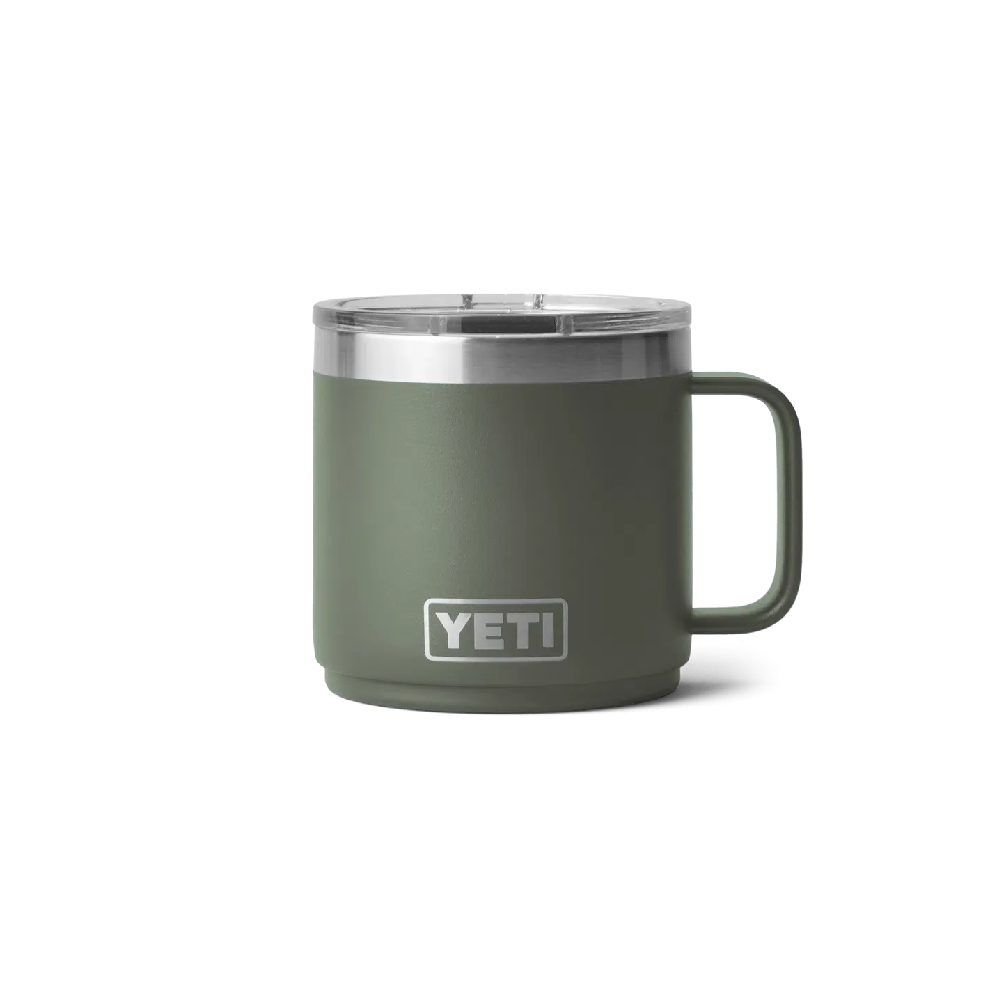 YETI Rambler 14 OZ   414 ML  Stackable MUG 2.0 - Camp Green