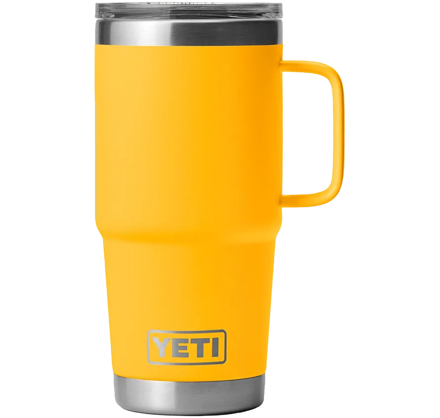 Yeti Rambler 20 oz Alpine Yellow Travel Mug