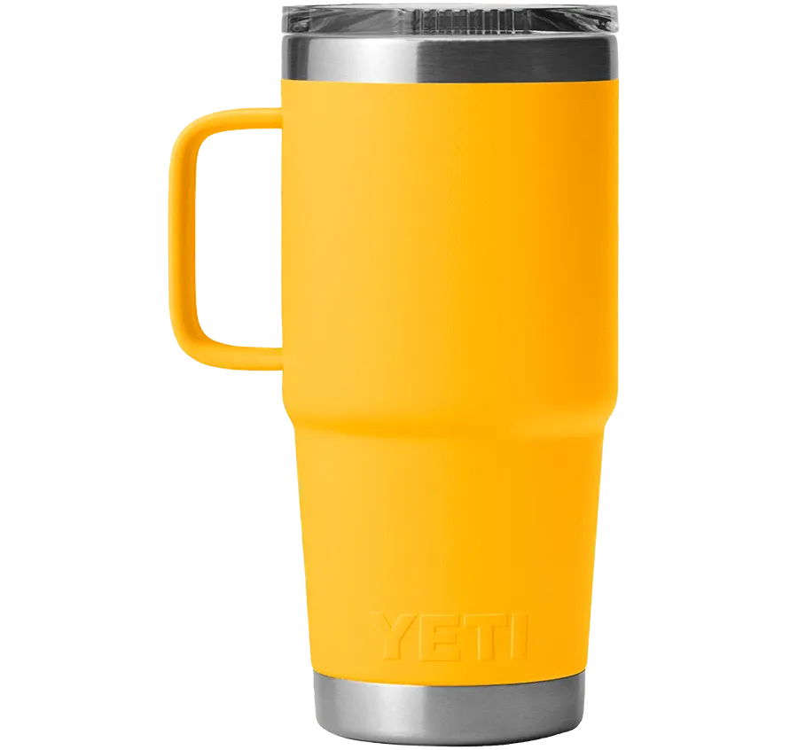 Yeti Rambler 20 oz Alpine Yellow Travel Mug