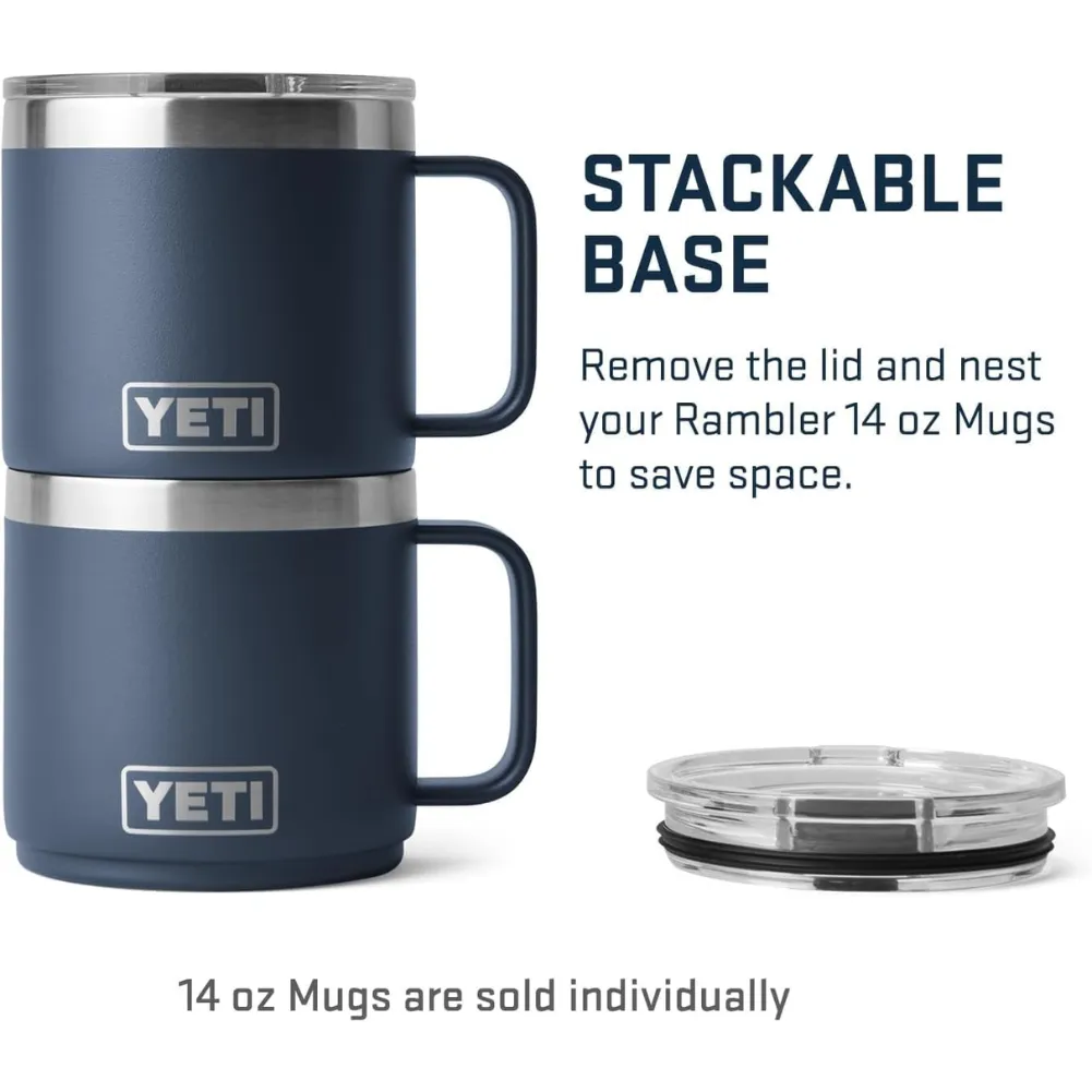 Yeti Rambler Mug 14OZ (Navy)
